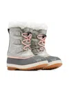 Sorel Kids' Yoot Pac Waterproof Snow Boot In Gray