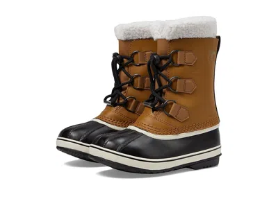 Sorel Yoot Pac Tp Wp (little Kid/big Kid) Kids Shoes Mesquite : 5 Big Kid M, Rubber In Brown