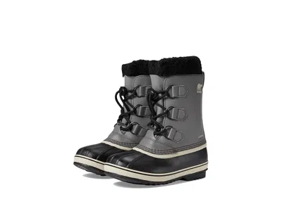 Sorel Yoot Pac Tp Wp (little Kid/big Kid) Kids Shoes Quarry/black : 3 Little Kid M, Rubber