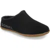 Sorel Youth Lanner Ridge Ii Slipper In Black