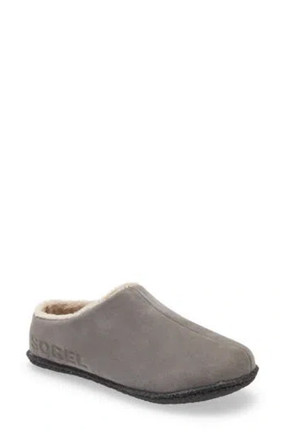 Sorel Youth Lanner Ridge Ii Slipper In Gray