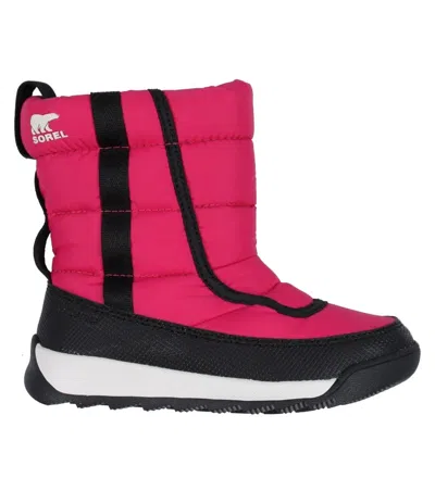 Sorel Kids' Youth  Whitney Ii Puffy Mid- Boots Cactpink Waterproof Zap984 In Pink