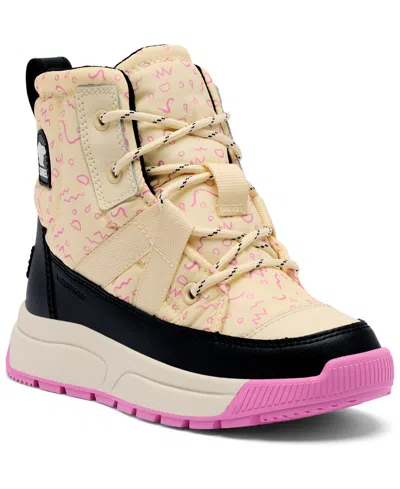 Sorel Youth Whitney Iii Mid Waterproof Boots In Multi