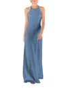 Sorella Vita Clean And Modern Bridesmaid Dress In Blue Stone In Blue
