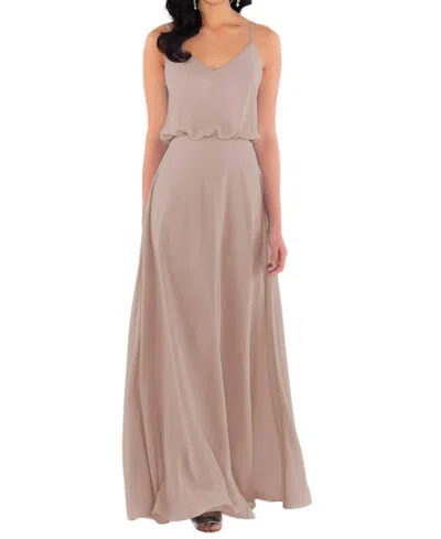 Sorella Vita Strappy Boho Bridesmaid Dress In Vintage Rose In Pink