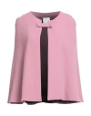Sorelle Collezioni Private Woman Cape Pink Size 10 Wool In Pink