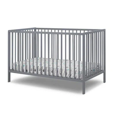 Sorelle Furniture Happy 3-in-1 Convertible Crib In Gray