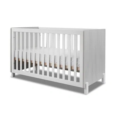 Sorelle Pannello 3-in-1 Convertible Crib In Grigio