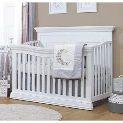 Sorelle Paxton Convertible 2 -piece Nursery Furniture Set In White