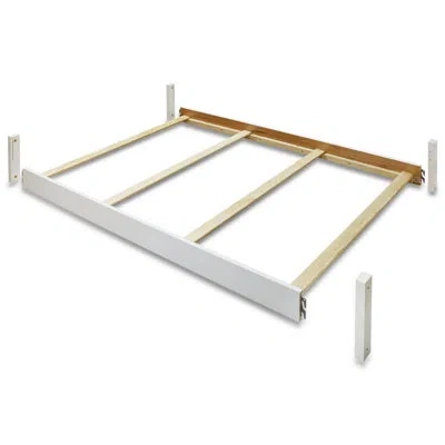 Sorelle Princeton Full Bed Conversion Rails In White