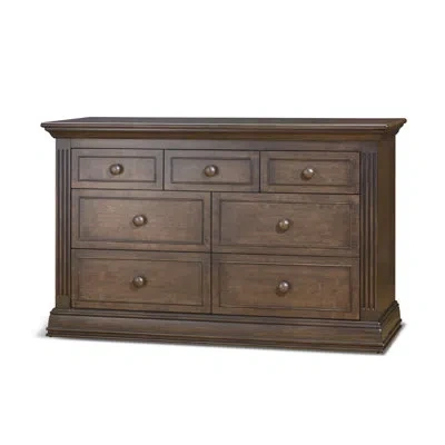 Sorelle Providence 7 Drawer Dresser In Chocolate