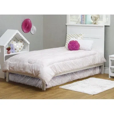 Sorelle Twin Solid Wood Platform Bed By  In White