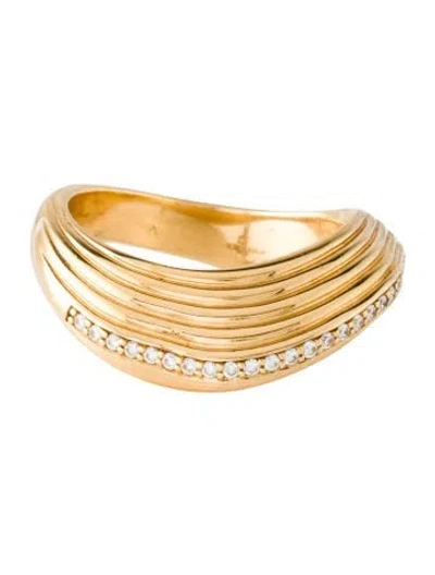 Pre-owned Sorellina 18k Diamond Marea Ring In Multicolor