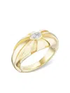 Sorellina 18k Yellow Gold Electric Moonbeam Diamond Ring In Gold