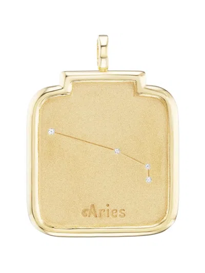 Sorellina Diamond Aries Pendant In Gold