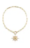 Sorellina Il Sole 18k Yellow Gold Diamond Necklace