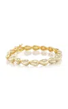Sorellina Stardust 18k Yellow Gold Diamond Tennis Bracelet