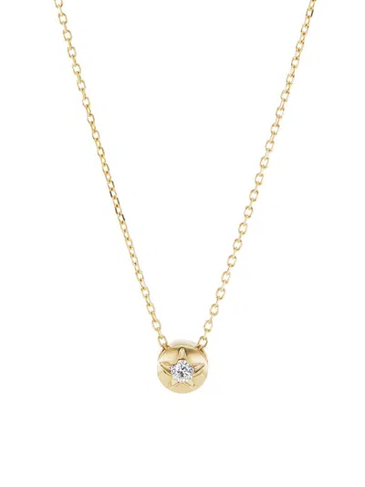 Sorellina Women's Tarot L'imperatrice 18k Gold & Diamond Star Necklace In Yellow Gold