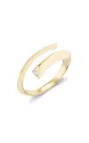 Sorellina Ziggy 18k Yellow Gold Diamond Trillion Ring