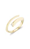 Sorellina Ziggy Trillion 18k Yellow Gold Diamond Ring