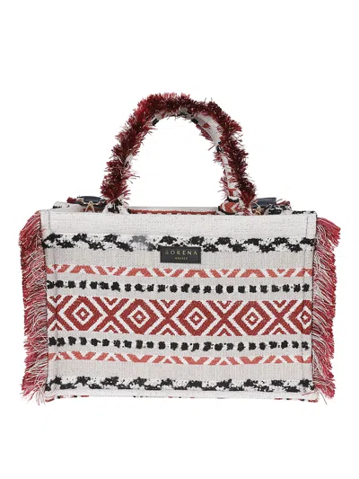 Sorena Cotton Tote Bag In Multicolour