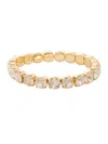 Sorrelli Crystal Stretch Bracelet In Bright Gold In Multi