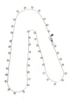 Sorrelli Women's Crystal Channel Long Necklace In Silver In Silver