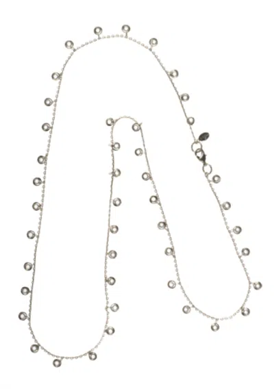 Sorrelli Women's Crystal Channel Long Necklace In Silver
