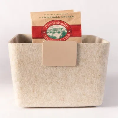 Sortjoy Label Clip In Beige