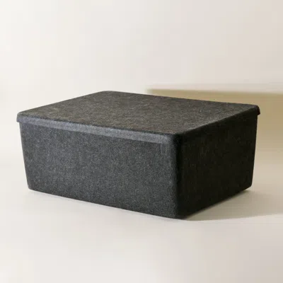 Sortjoy The Sculpted Bin In Black