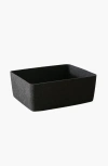 Sortjoy The Sculpted Bin In Carbon - Set Of 3