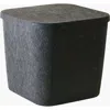 Sortjoy The Sculpted Bin In Carbon - Set Of 3