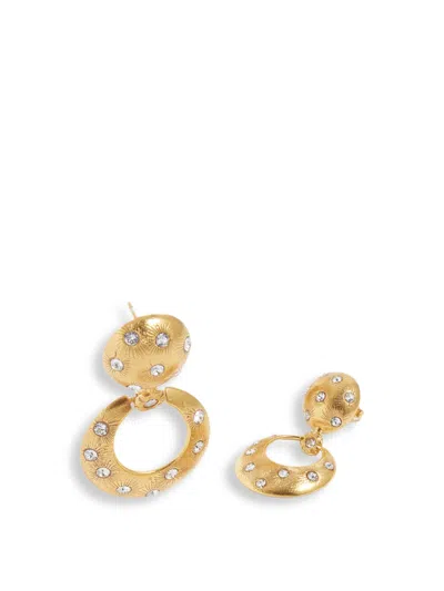 Soru Jewellery Women's Constellation Earrings Gold