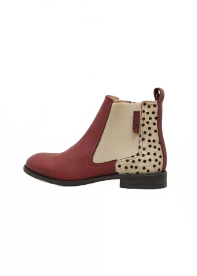 Soruka Women's Vesta Ankle Boots In Bordeaux (burgundy) In Brown