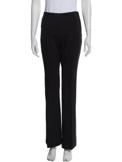 Pre-owned Sosken Striped Wide Leg Pants In Multi