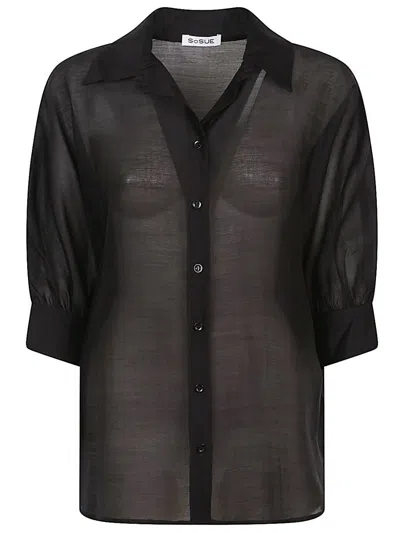 Sosue Antonia Shirt In Black