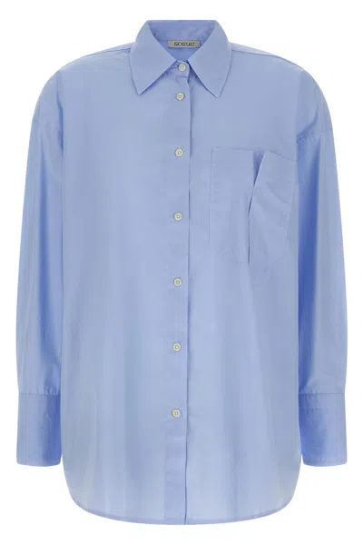 Sosue 'boyfriend' Shirt In Blue