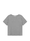 Sosue Cropped T-shirt In Grey