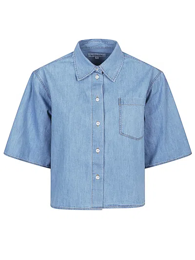 Sosue Denim Cotton Shirt In Blue