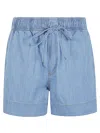 Sosue Denim Cotton Shorts