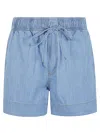 Sosue Denim Cotton Shorts