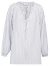 Sosue Striped Cotton Tunic