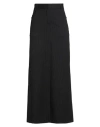Sosue Woman Maxi Skirt Black Size S Recycled Polyester, Viscose, Polyester, Elastane In Black