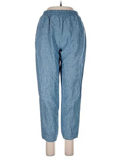 Pre-owned Sotela Linen Pants In Blue