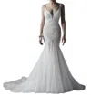 Sottero And Midgley Emmanuelle Wedding Dress In Ivory/nude In Multi