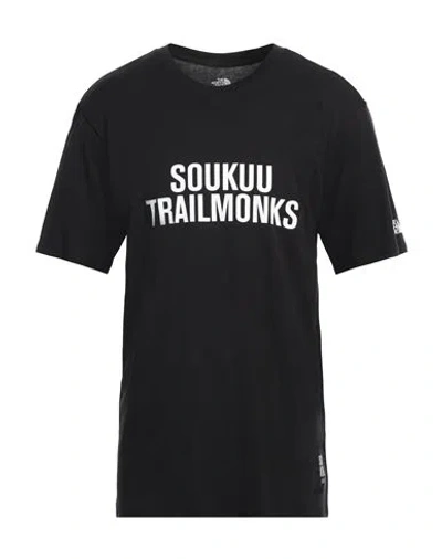 Soukuu By The North Face X Undercover Man T-shirt Black Size S Cotton, Lyocell