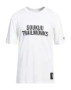 Soukuu By The North Face X Undercover Man T-shirt White Size S Cotton, Lyocell