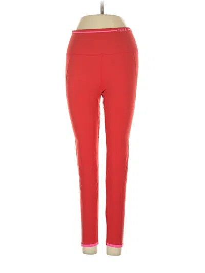Pre-owned Soul Active Pants In Red