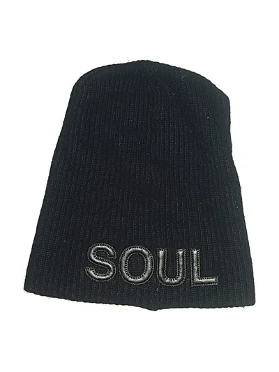 Pre-owned Soul Beanie Hat In Black