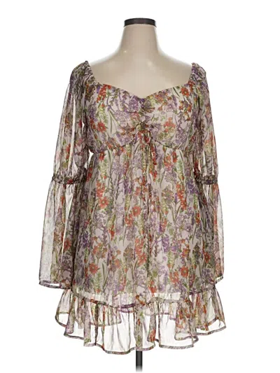 Pre-owned Soul Cocktail Dress In Brown